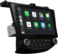 best android 10 double din car stereo for 2003~2007 accord - eonon 10.1 🚗 inch car radio with gps navigation, split screen, built-in apple carplay, and dsp - ga9476b logo