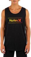 👕 storm the fashion scene: hurley graphic black heather noise clothing for the modern man logo