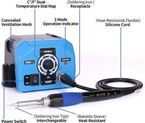 img 3 attached to 🔥 Intelligent Adjustable Versatile Soldering Tool - Temperature Range: 392℉ to 896℉