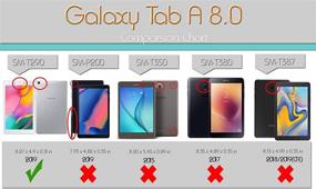 img 1 attached to Защитное стекло для экрана Samsung Galaxy Tab A 8.0 T290/T295 2019