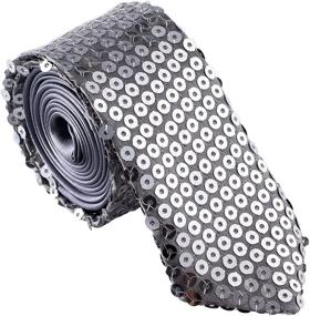 img 3 attached to 👔 Sequin Tie for Men - Stylish Men's Accessory for a Man of Men