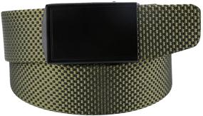 img 2 attached to 👖 Nylon Belts for Men - Stylish and Durable Casual Military Accessories in Belts