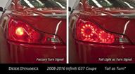 infiniti g37 coupe 2008-2013 модуль светодиода diode dynamics tail as turn led - только модуль логотип