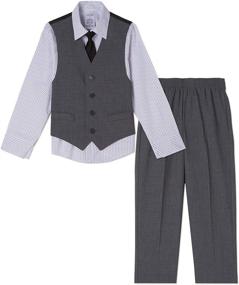 img 3 attached to Calvin Klein 4 Piece Formal Suit Vest for Boys in Suits & Sport Coats