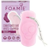 foamie natural conditioner bar - adorabowl for all hair types - cruelty-free, paraben-free, and sulfate-free - strengthening, massaging, and cleansing scalp bar - plastic-free packaging saves 2 bottles per bar logo