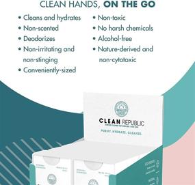 img 1 attached to 🧴 Clean Republic Hand Cleanser - Hypochlorous Acid Formula | Medical Strength | Non-Toxic & Alcohol Free | Fragrance Free | Travel Size (6 Pack)