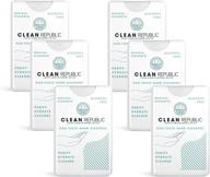 🧴 clean republic hand cleanser - hypochlorous acid formula | medical strength | non-toxic & alcohol free | fragrance free | travel size (6 pack) logo