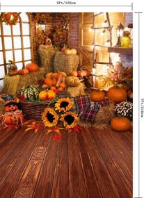 img 3 attached to CapiSco Halloween Background Thanksgiving SCO195A