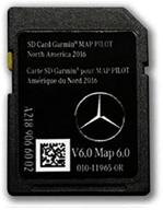 🗺️ карта пилота garmin 2018 северная америка навигационная sd-карта для mercedes-benz a2189066002 логотип