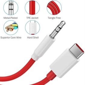 img 2 attached to 🎧 COOYA USB C to 3.5mm Cable for Samsung S21 Ultra - High-Quality Audio Aux Cord for Galaxy S21 Plus, S20 FE, Note 20 Ultra, OnePlus 8T, iPad Air 4