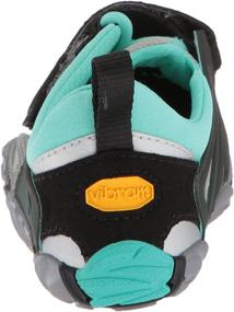 img 2 attached to Vibram Women's V-Train Cross Trainer in Grey/Black/Aqua, Size 8-8.5: A Complete Fitness Solution