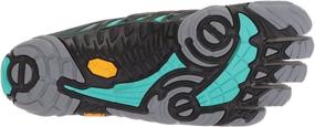 img 1 attached to Vibram Women's V-Train Cross Trainer in Grey/Black/Aqua, Size 8-8.5: A Complete Fitness Solution