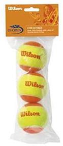 img 3 attached to 🎾 Wilson US Open Orange Youth Tennis Balls - Single Can (3 Balls), WRT1373