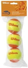 img 1 attached to 🎾 Wilson US Open Orange Youth Tennis Balls - Single Can (3 Balls), WRT1373