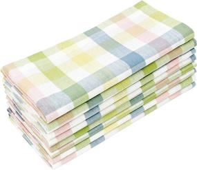 img 4 attached to COTTON CRAFT Gingham Checked Multicolor: Stylish and Vibrant Checked Cotton Fabric for All Your Crafting Needs