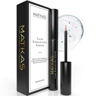 matkas eyelash growth serum - 5ml: rapid boost for longer, fuller lashes and thicker eyebrows logo