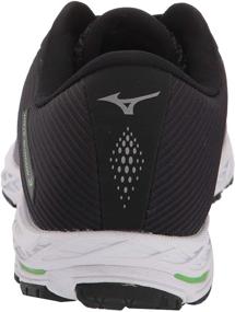 img 2 attached to 👟 Mizuno Men's Shadow Running Campanula White Shoes: Superior Comfort and Style for Men