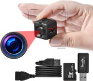 🦉 red owl eyes spy camera 1080p night vision - easy-to-use wireless mini hidden camera - motion detection spy cam - nanny camera - small secret camera - 24/7 recording logo
