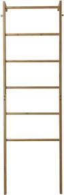 img 4 attached to 🪜 Tobi SuperLadder Blanket / Towel Decorative Ladder - Natural Bamboo, 5.4 ft Tall & 20 Inches Wide - Ideal for Living Room, Bathroom, and Bedroom