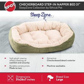 img 3 attached to Ethical Pets Sleep Checkerboard Napper