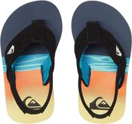 quiksilver molokai layback toddler flip flop boys' shoes : sandals логотип