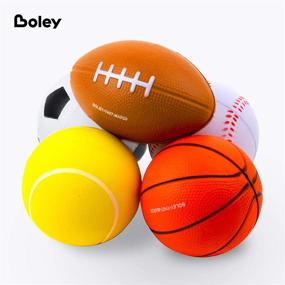 img 3 attached to ⚽ Exciting Mini Sports Ball Set by Boley: Perfect for Active Fun!