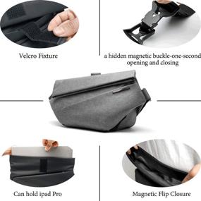 img 2 attached to NIID R1 Sling Bag Multipurpose Shoulder Bag Waterproof Anti-Theft Crossbody Bag For Working And Travel Backpacks in Casual Daypacks