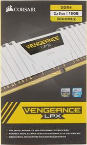 img 1 attached to Corsair Vengeance LPX 16GB (2X8GB) 3000MHz C16 DDR4 DRAM Memory Kit - White