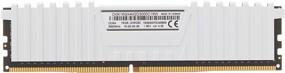 img 2 attached to Corsair Vengeance LPX 16GB (2X8GB) 3000MHz C16 DDR4 DRAM Memory Kit - White