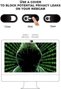 img 3 attached to 🔒 Protect Your Privacy with KAILIMENG Webcam Cover Slide - Slim and Secure Webcam Covers for Laptops, Tablets, iPhones, and More!