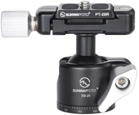 img 4 attached to Sunwayfoto XB-25: Premium Low Profile Ball Head with 25mm Arca / RRS Compatibility