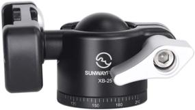 img 3 attached to Sunwayfoto XB-25: Premium Low Profile Ball Head with 25mm Arca / RRS Compatibility