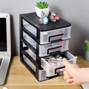 img 4 attached to VORCOOL Four Layer Multifunction Organizer Transparent