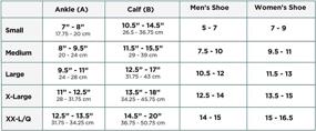 img 1 attached to 🧦 Ames Walker AW Style 130 Coolmax 20-30mmHg Compression Crew Socks - White, Size Large