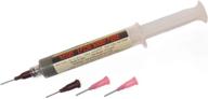 🔩 kester ep256 solder paste: no-clean 63/37 syringe dispenser (1) for efficient soldering logo
