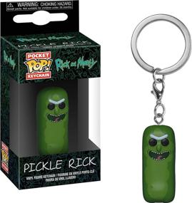 img 4 attached to 🥒 Funko 35929 Pop! Keychain: Rick & Morty Pickle Rick, Multicolor - Perfect Collectible for Rick & Morty Fans!