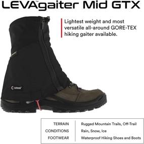 img 1 attached to Kahtoola LEVAgaiter Mid Black Medium Outdoor Recreation