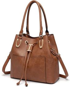 img 4 attached to 👜 LJOSEIND Women's Designer Handbags: Shoulder, Crossbody, Wallets, and Satchels