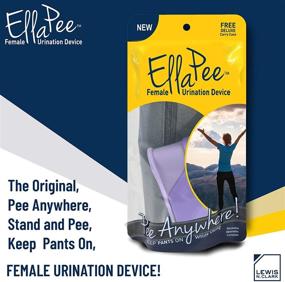 img 1 attached to EllaPee Female Urination Funnel Device for Women - Ultimate Urinal Solution