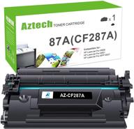 🖨️ aztech compatible toner cartridge replacement for hp 87a cf287a 87x cf287x: high-quality black ink for hp laserjet enterprise & pro printers (1-pack) logo