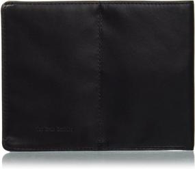 img 3 attached to Optimized Search: Big Skinny Blocking Leather Bi Fold Wallet