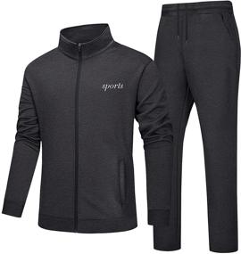 img 4 attached to Спортивный костюм Basofle Running Jogging Athletic