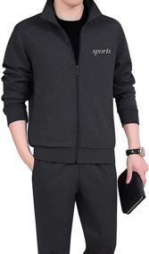 img 2 attached to Спортивный костюм Basofle Running Jogging Athletic