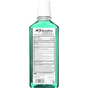 img 1 attached to ACT Total Care Mild Mint Anticavity Fluoride Sensitive Mouthwash - 18 oz (Value Pack of 4)