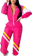 👚 elegant and comfortable women's pullover hoodies jumpsuit set for a stylish and active lifestyle логотип