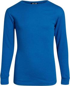 img 3 attached to 👕 Arctic Hero Boys' Thermal Underwear Set - 2 Piece Waffle Knit Top and Long John (Size 8-18)