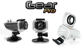 img 2 attached to 📷 Gear Pro Ryder Action Camera: Full HD Video & High-Resolution Images, Waterproof Case & Helmet Mount - Orange