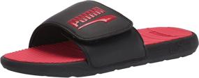 img 4 attached to 👟 PUMA Men's Athletic Slide Sandal in Black - Ideal Men's Shoe