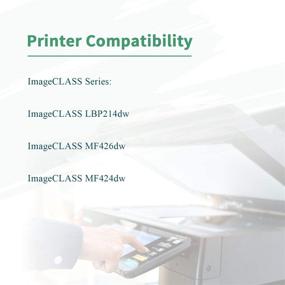 img 2 attached to 🖨️ ZIPRINT Compatible Toner Cartridge Replacement for Canon 052H 052 – High-Quality Printing Solution for Canon imageCLASS MF424dw LBP214dw LBP215dw MF426dw MF429dw Laser Printers (2-Pack Black)