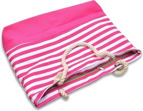 img 2 attached to Vera Loving Womens Shoulder Bag Striped